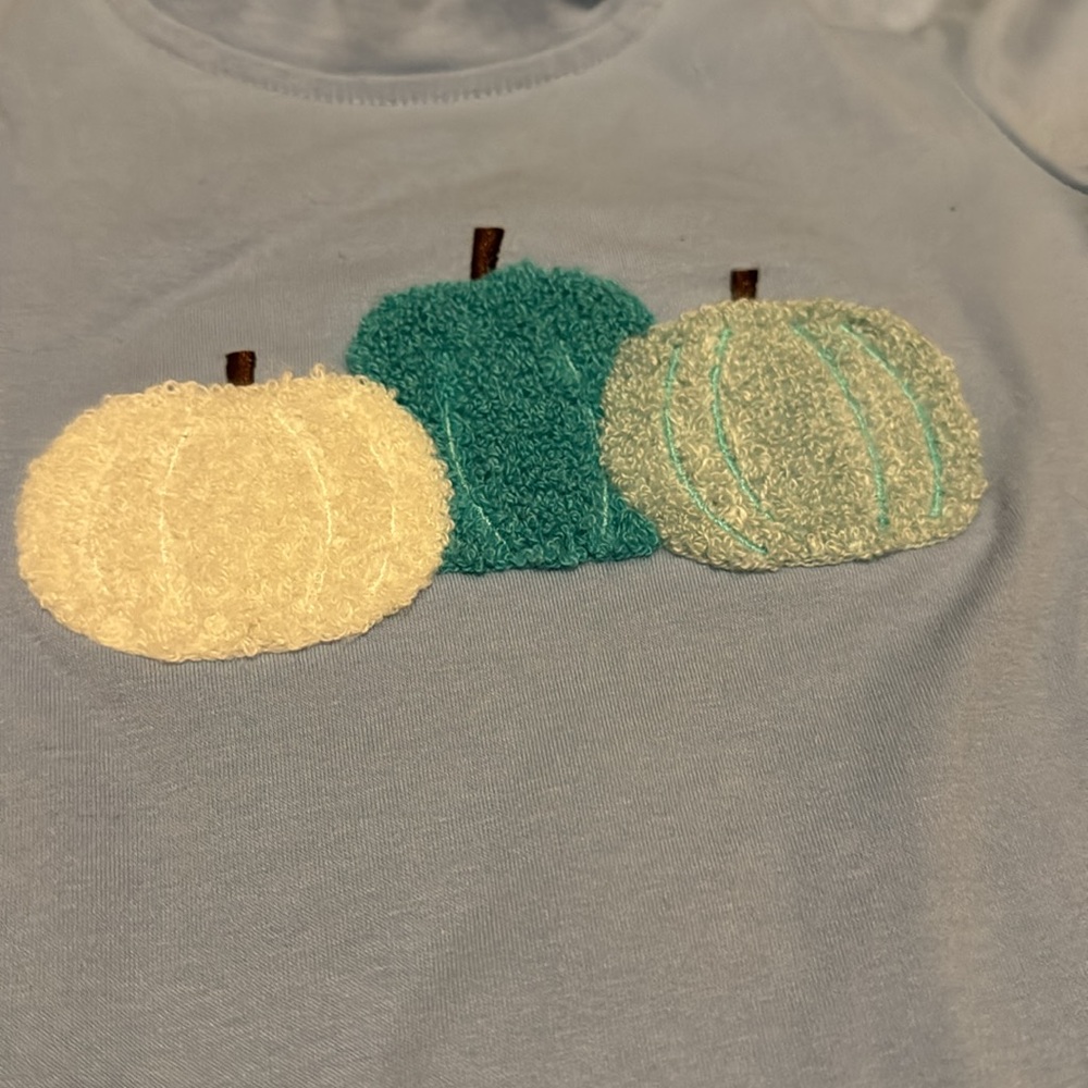 French knot pumpkin trio set - Picture 2 of 4
